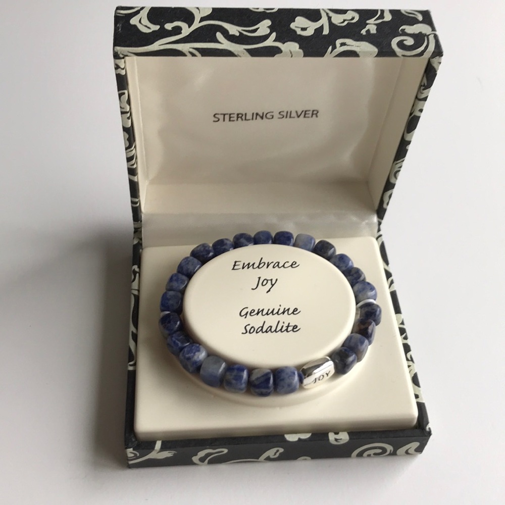 Sterling Silver Beaded Bracelet